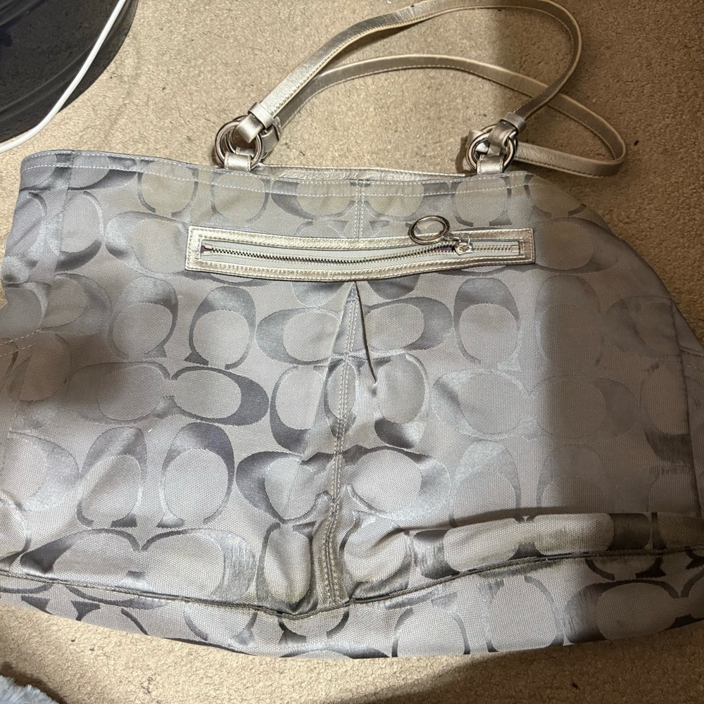 Coach vintage Gray Bag